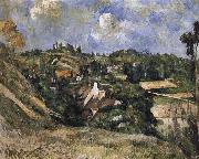 Paul Cezanne, Pang map nearby houses Schwarz